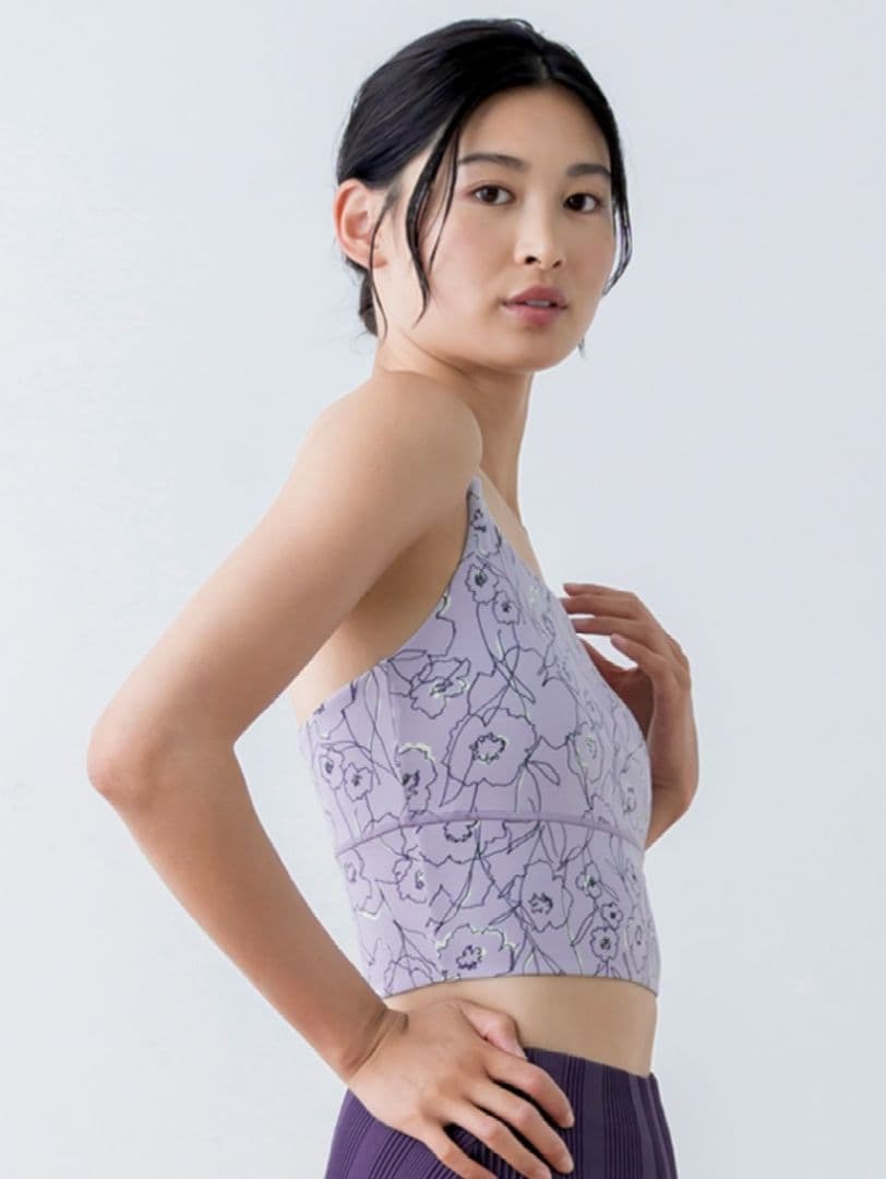 【Web限定品　秋の最新作・SUKALA】ブラトップ単品　モーヴ