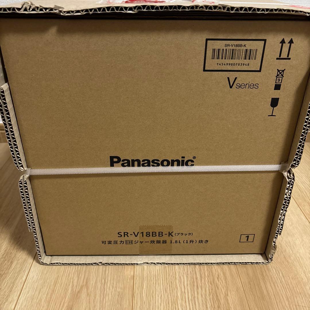 パナソニック炊飯器 1升 最高峰モデル ビストロ 匠技AI SR-V18BB-K