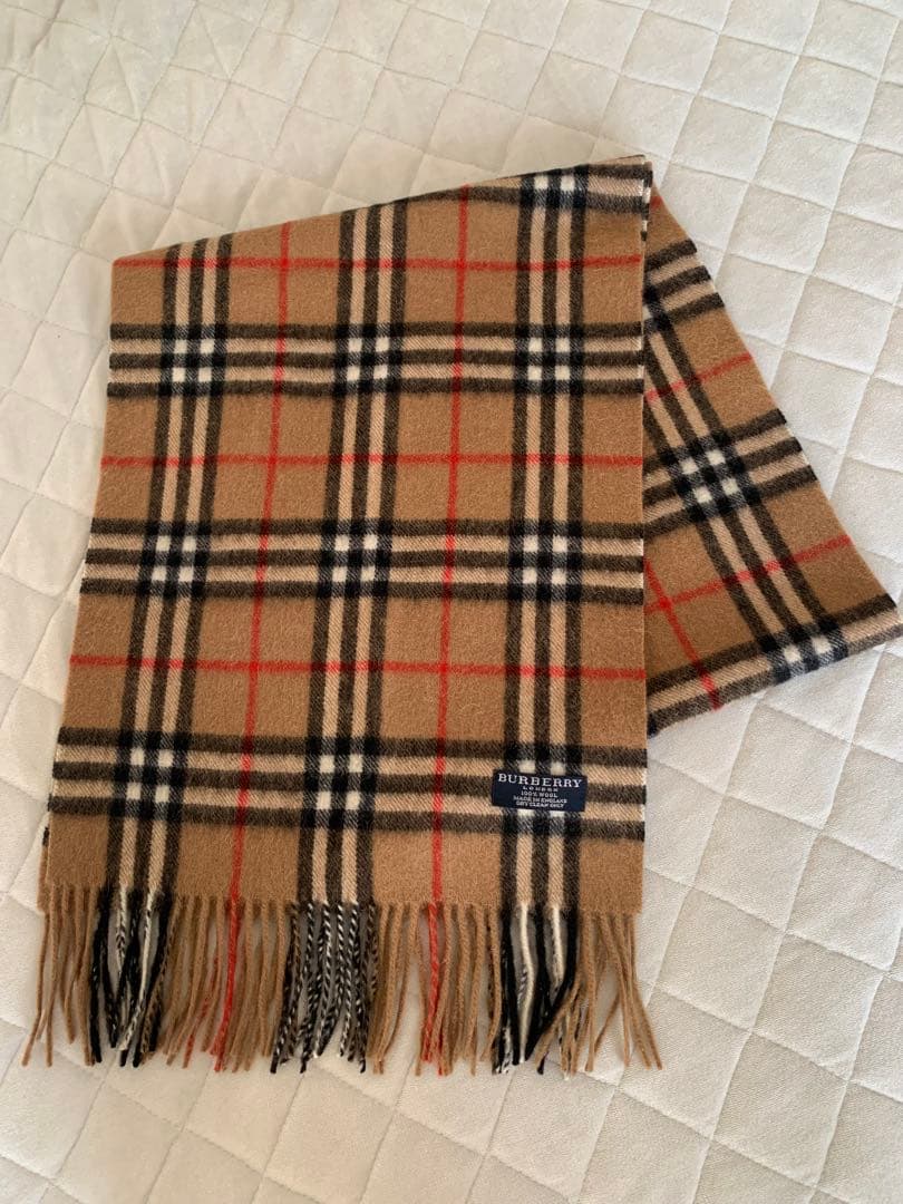 BURBERRY LONDON バーバリーマフラー 美品