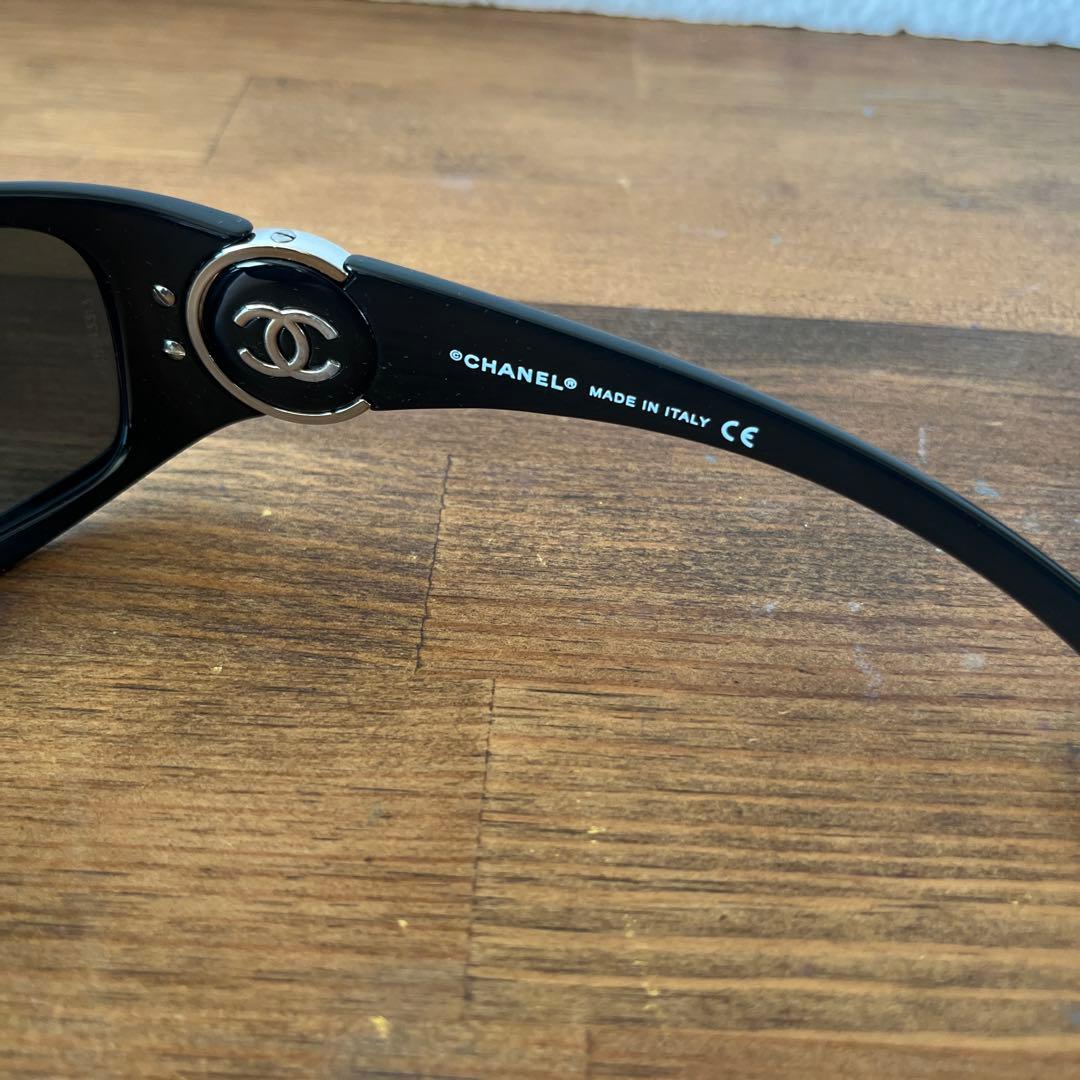 Chanel ブラック サングラス　高島屋購入　正規品　y2k archive
