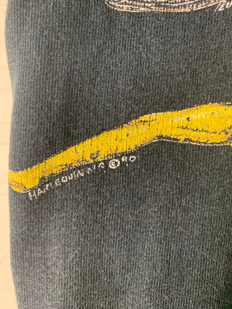 90s USA製ヴィンテージ　シングルステッチ　アニマルプリント両面Tシャツ