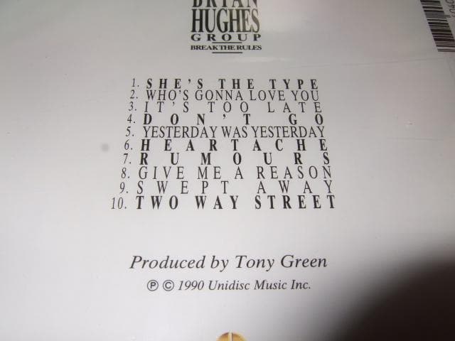 BRYAN HUGHES GROUP,新品未開封,メロハー,BEAU GESTE
