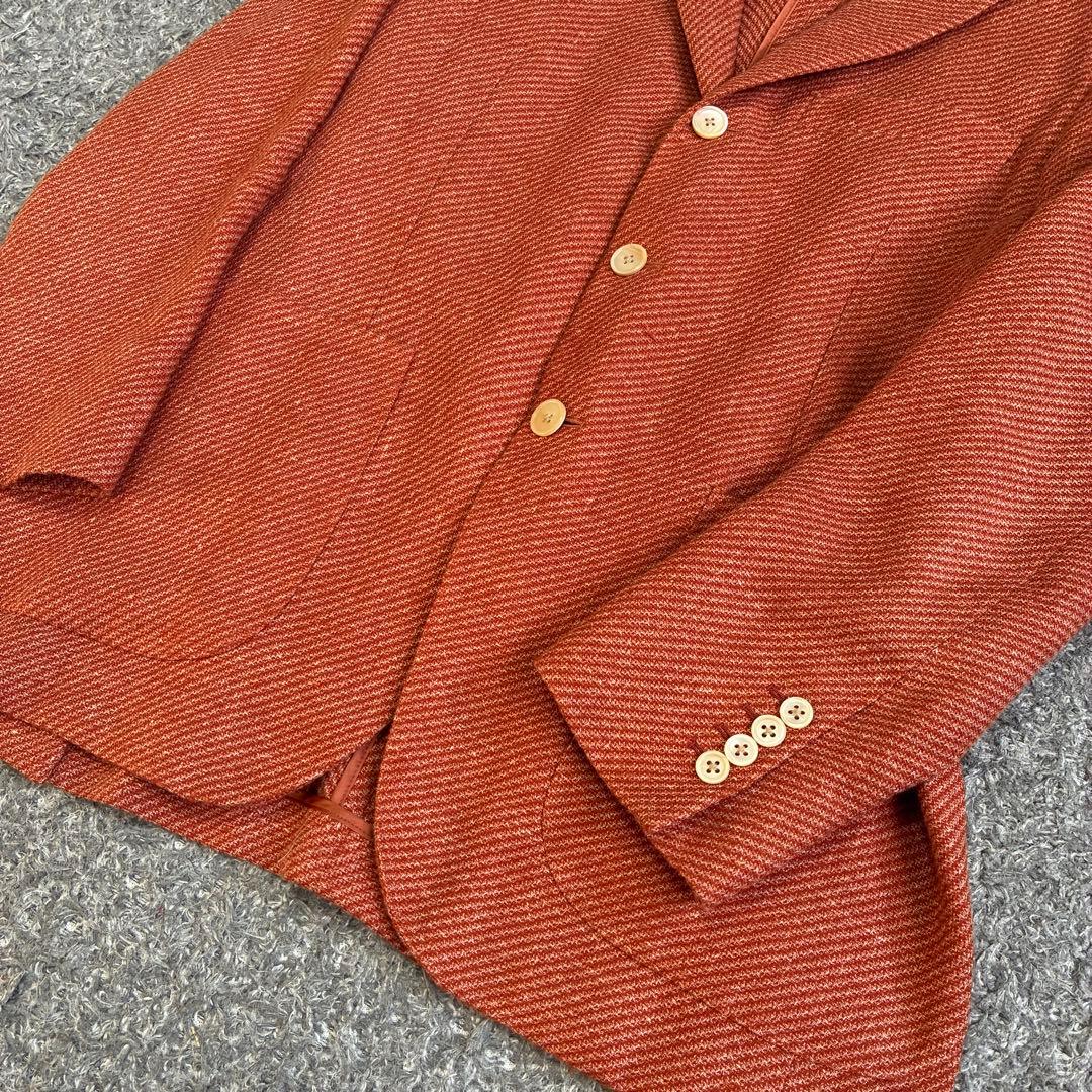 美品 ベルベスト JACKET IN THE BOX 48 オレンジ 軽量JKT