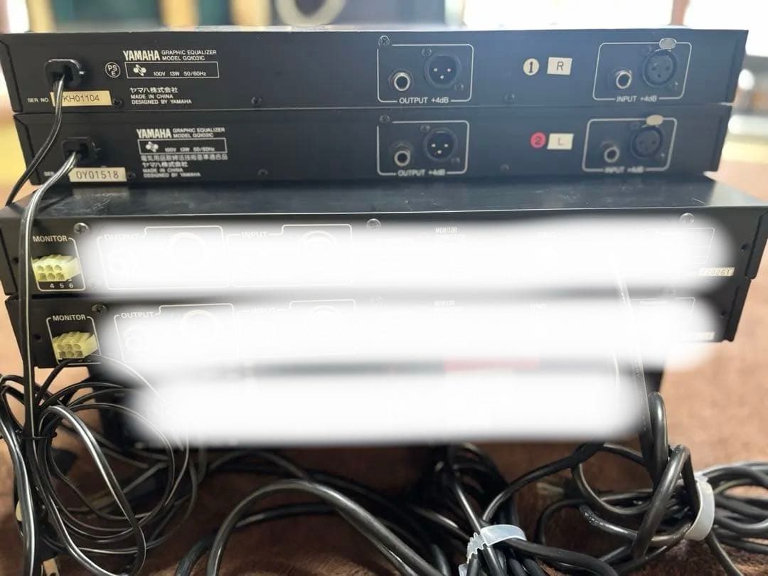 YAMAHA GQ1031C 31バンドイコライザー2台セット