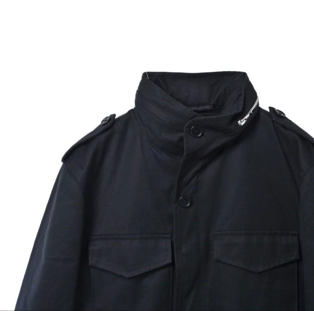 Yohji Yamamoto REGULATION ミリタリー コート ブラック