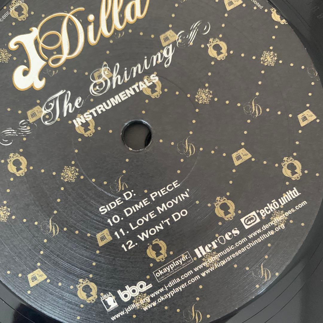 USオリジ 新品同様 J Dilla Shining Instrumentals