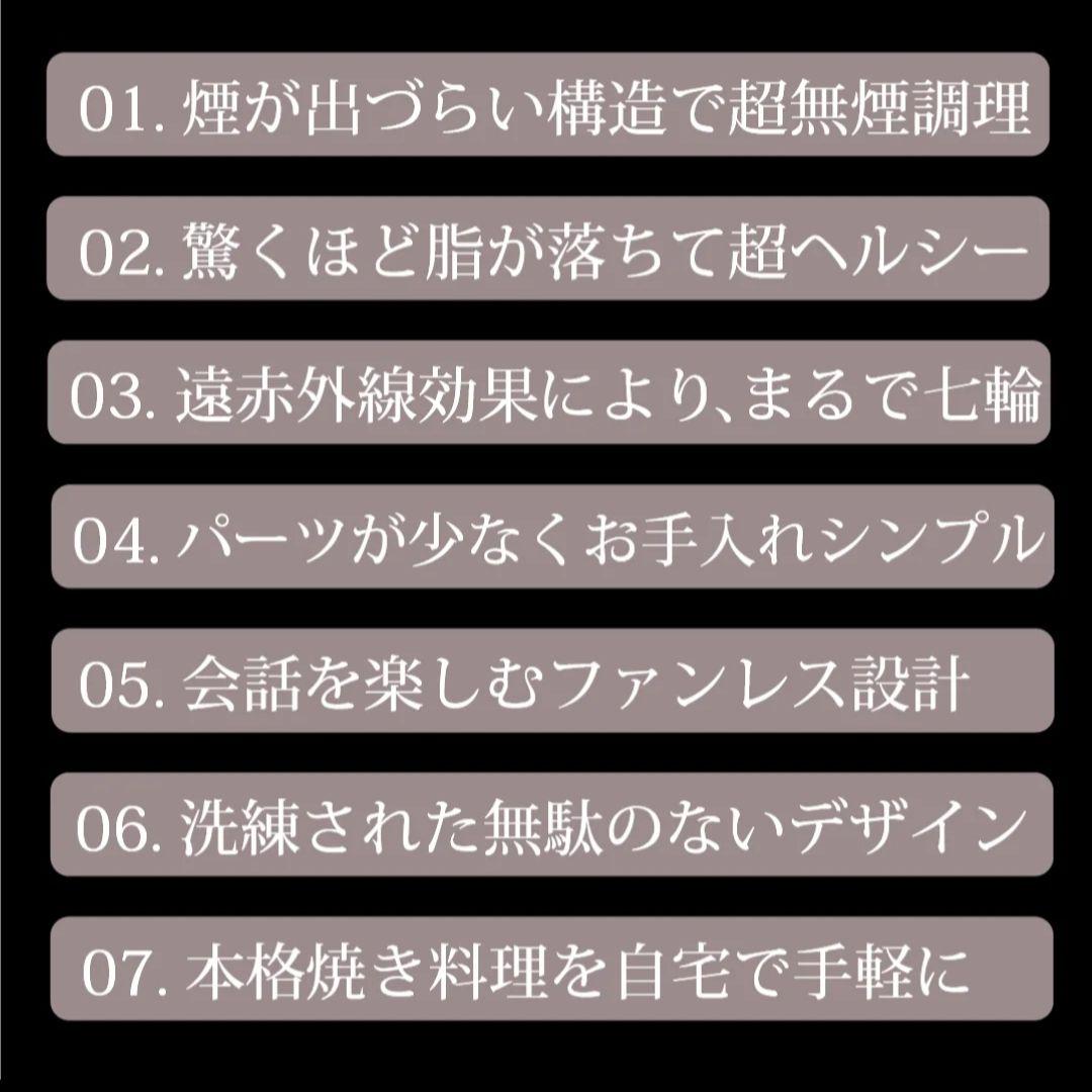 【新品未開封】GLANP　超少煙　グリル