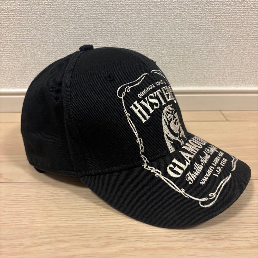ヒステリックグラマー　HYSTERIC GLAMOUR キャップ　ブラック