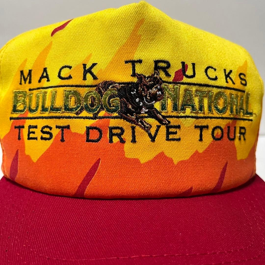 MACK TRUCKS キャップ マックトラック デッドストック アメリカ製 炎