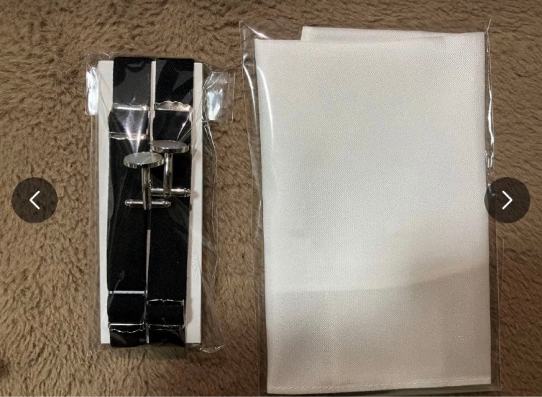 新郎　タキシード小物 7点セット 新郎小物セット　結婚式