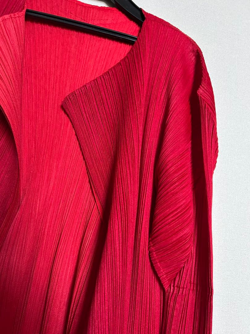 pleats pleaseカーディガン