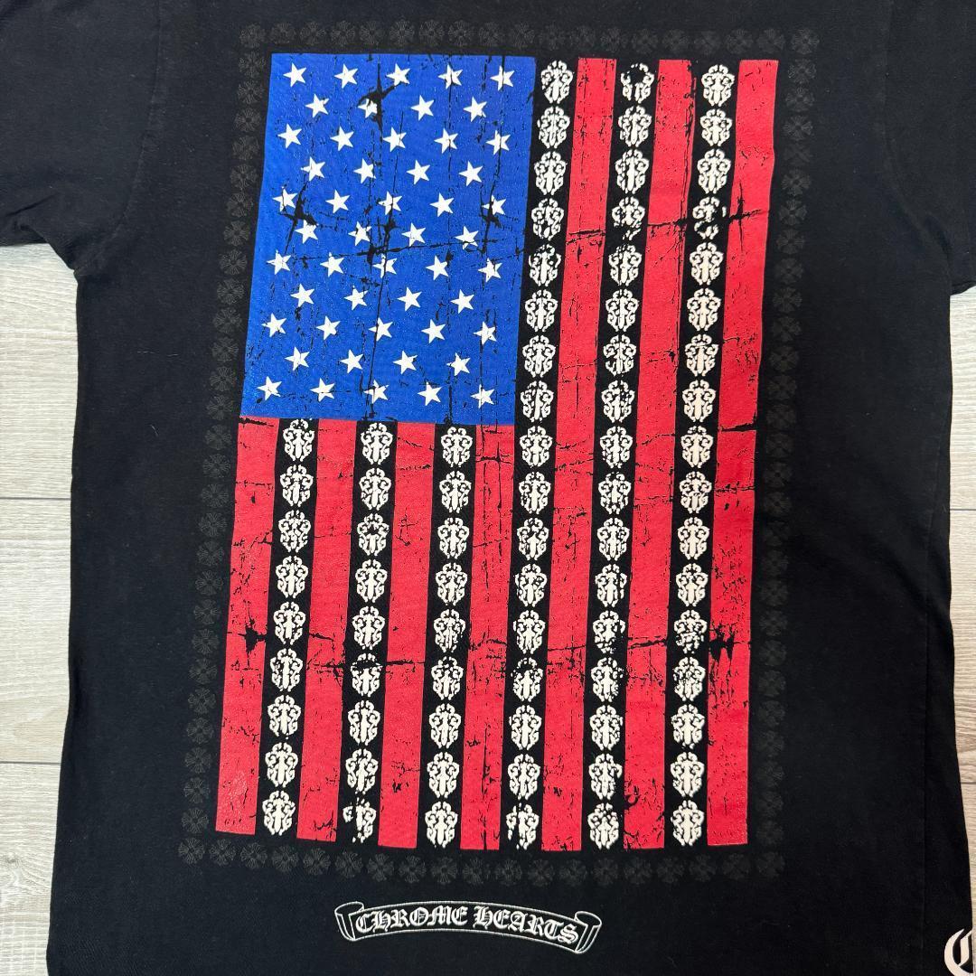 CHROME HEARTS 星条旗柄 Tシャツ Mサイズ