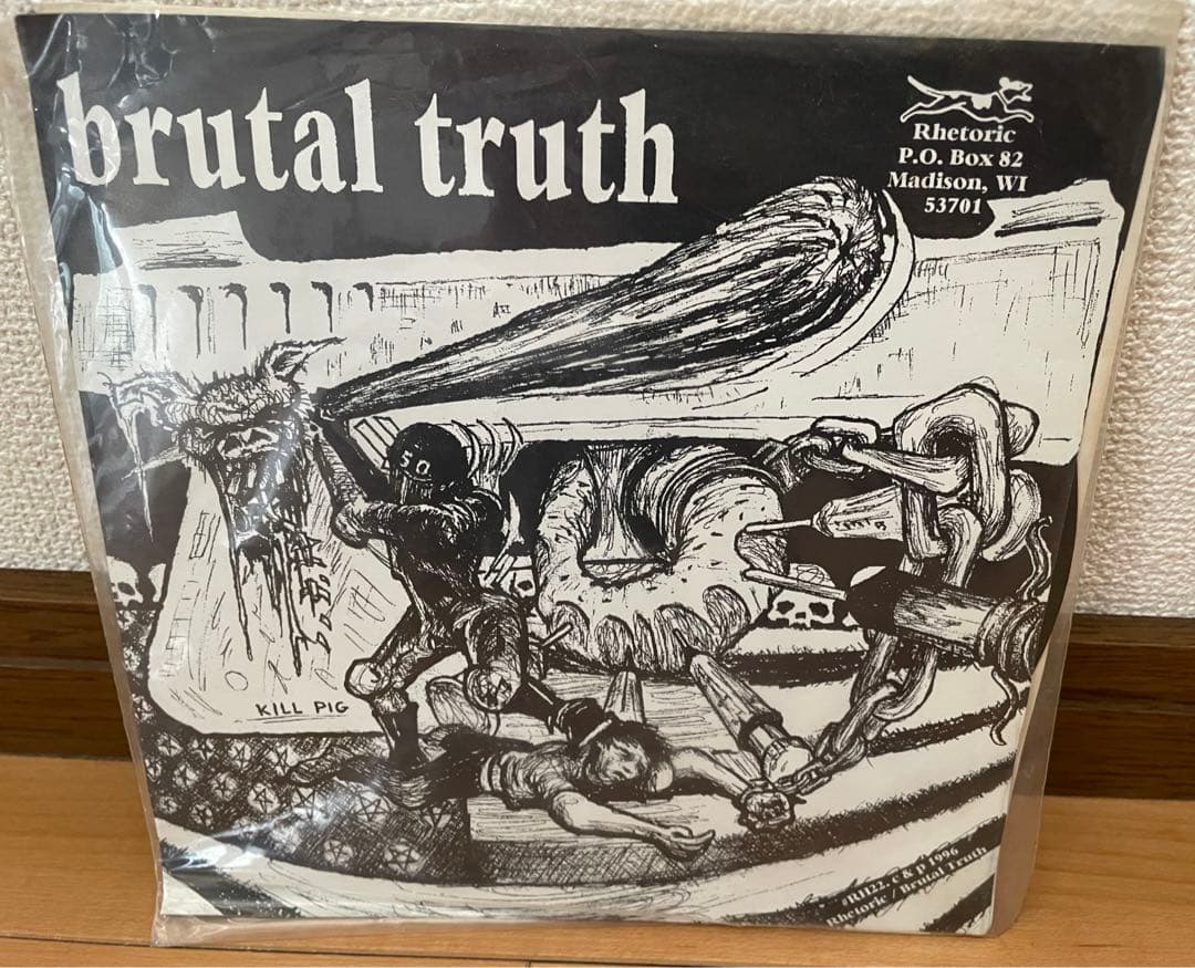 spazz - brutal truth レコード