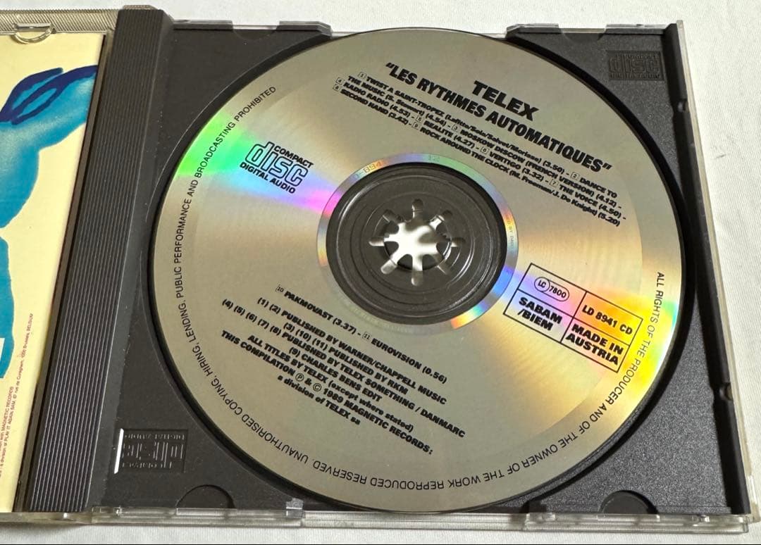 洋楽 Telex / Les Rythmes Automatiques (1989)