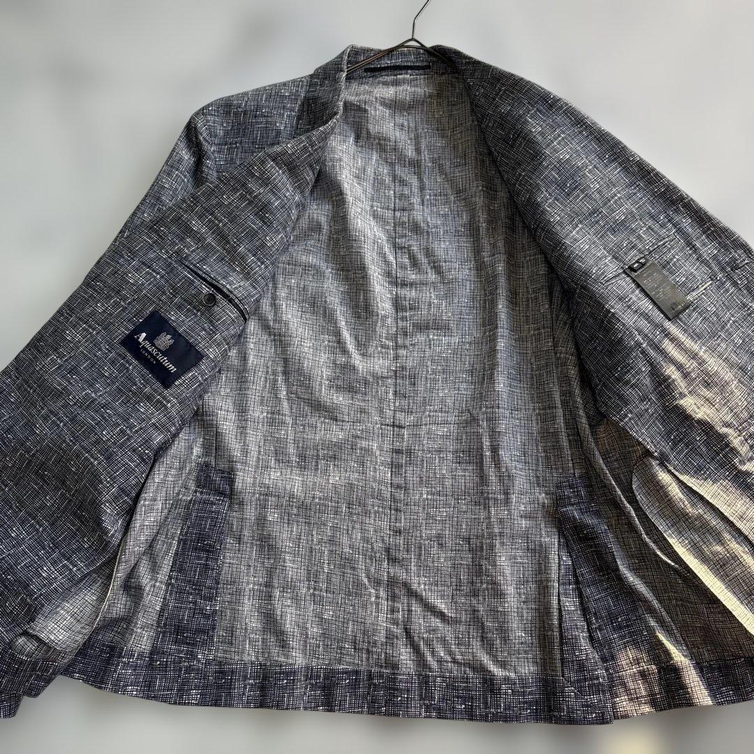 ✨美品✨アクアスキュータム　Aquascutum テーラードジャケット2XL相当