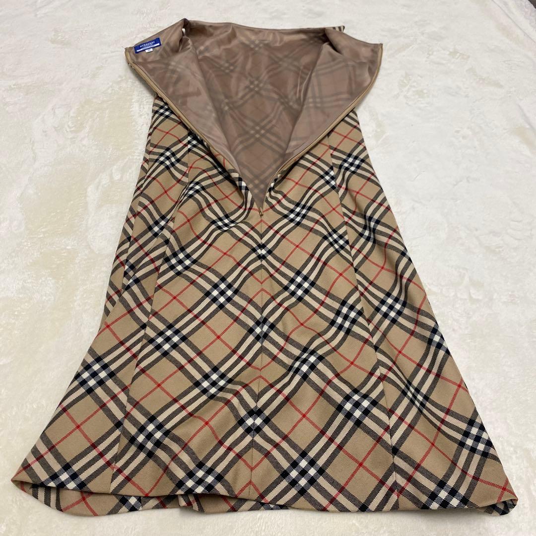 極美品 バーバリーブルーレーベルワンピース