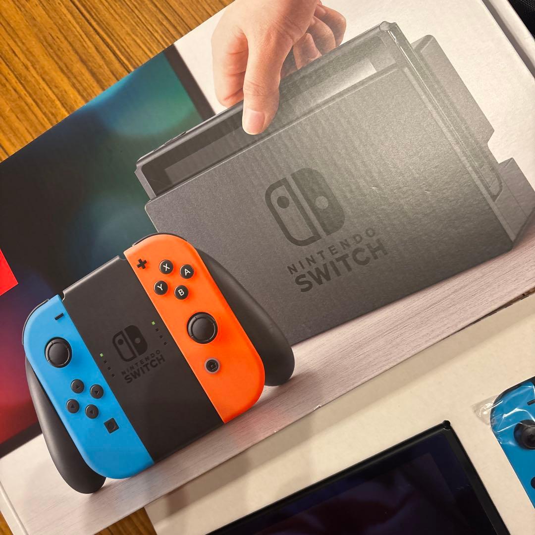 【訳あり品】Nintendo Switch 本体 付属品付き