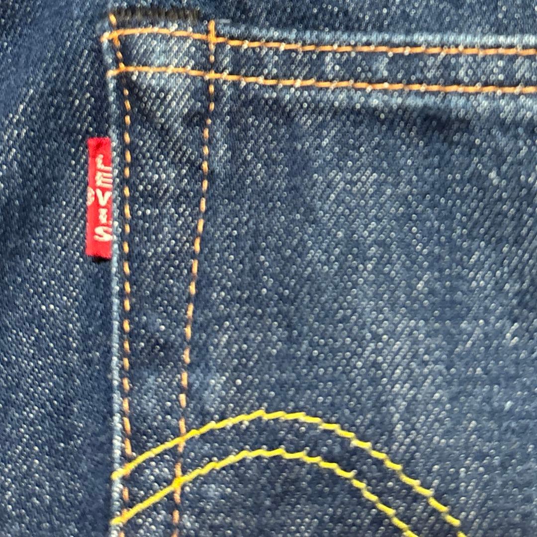 専用 リーバイス701 トルコ製 ビッグE ハイウエスト セルビッジ デニム