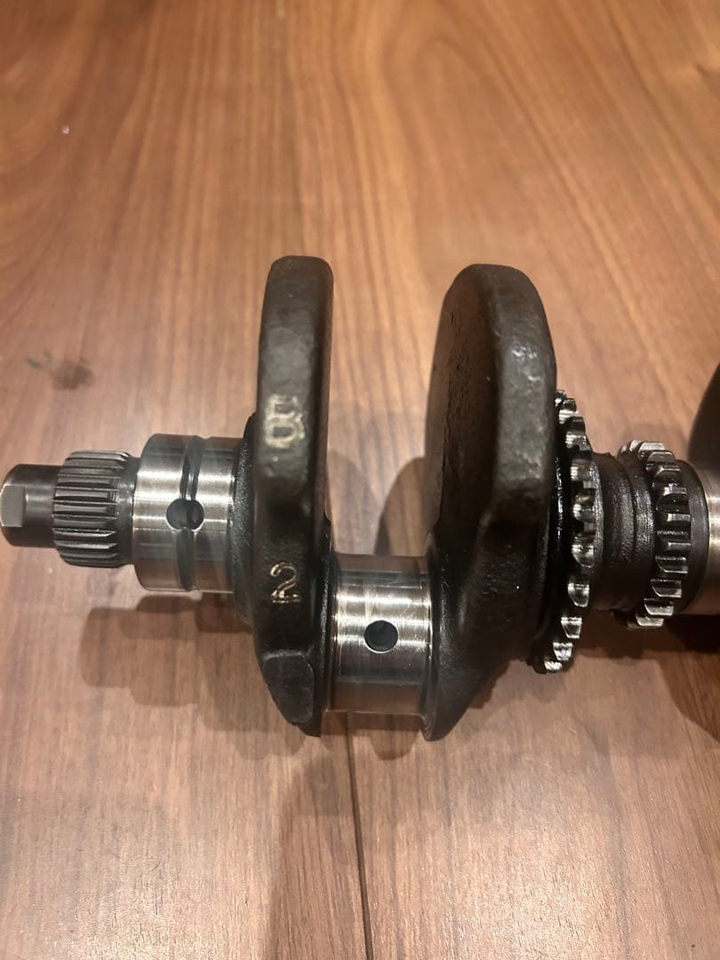 cb400t クランクシャフト