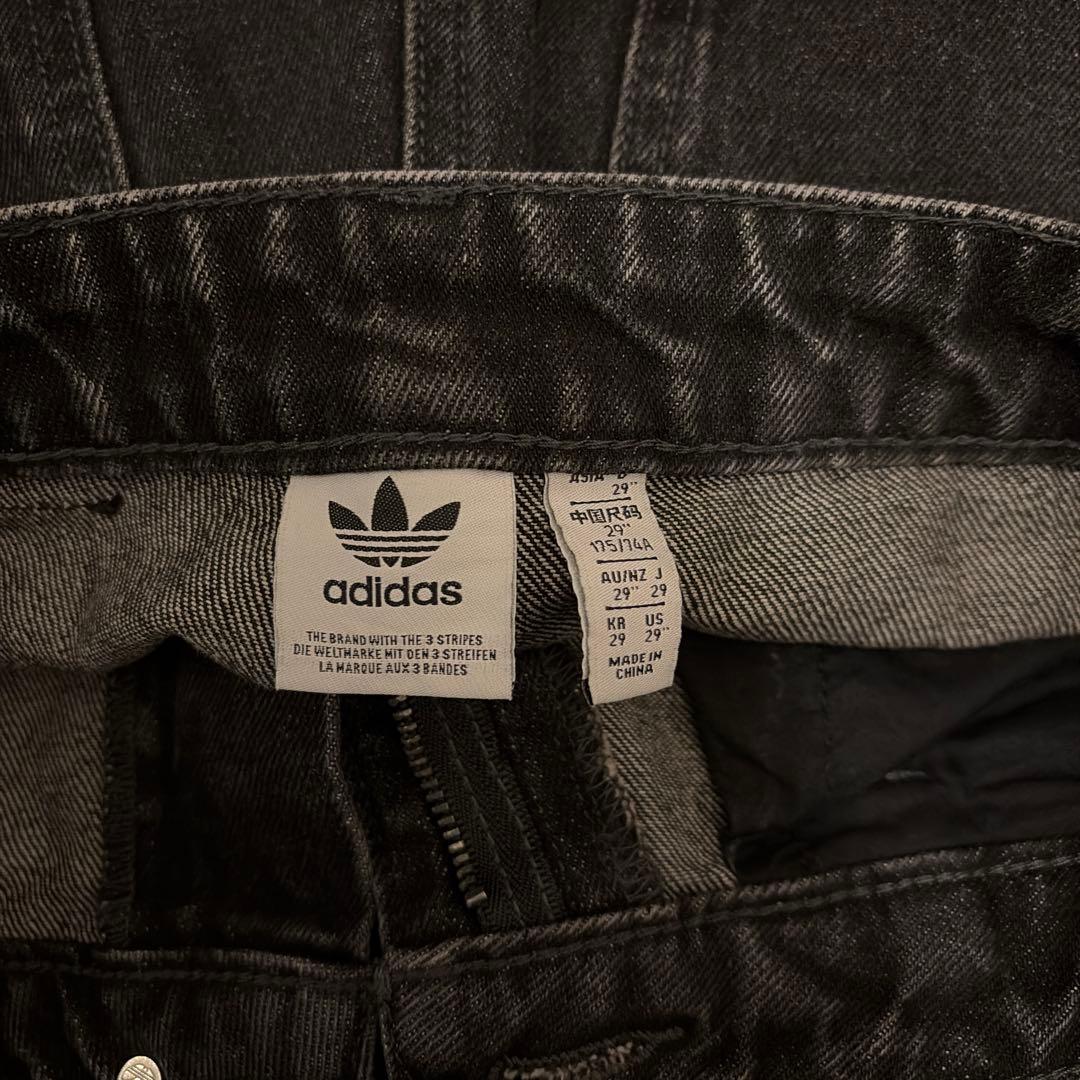【韓国限定品】adidas デニムパンツ 日本国内未販売品