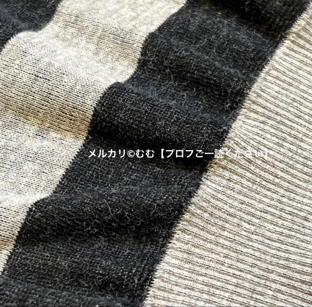 【archive】Hysteric Glamour スカルボーダーニットTシャツ