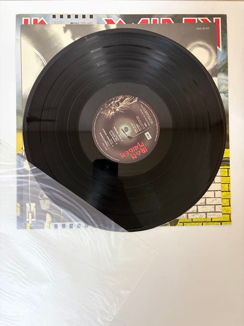 【帯付・美品】アイアン・メイデン 鋼鉄の処女 国内盤 EMS-81327