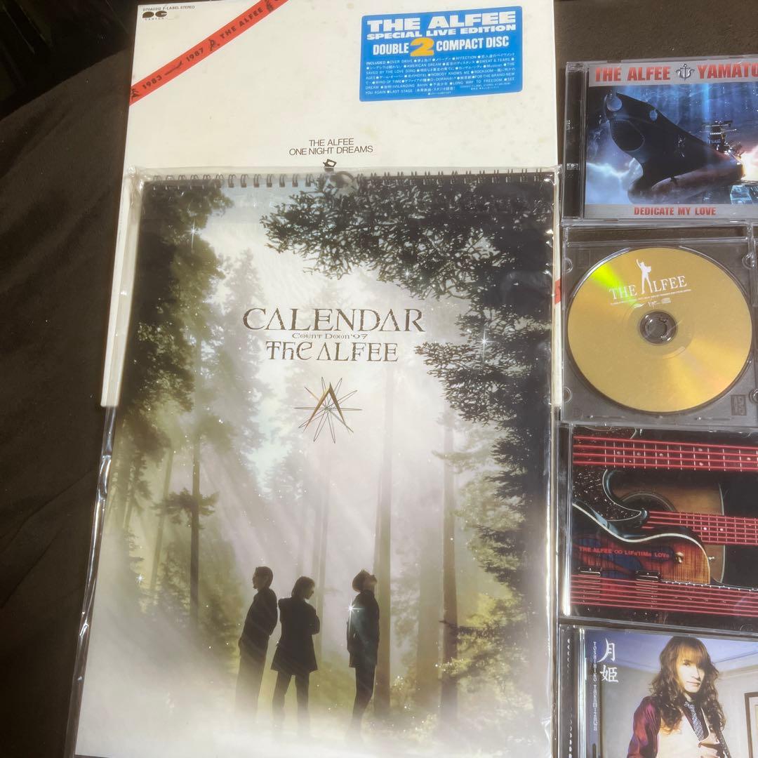 THE ALFEE CD.DVD.サイン色紙.カレンダーセット