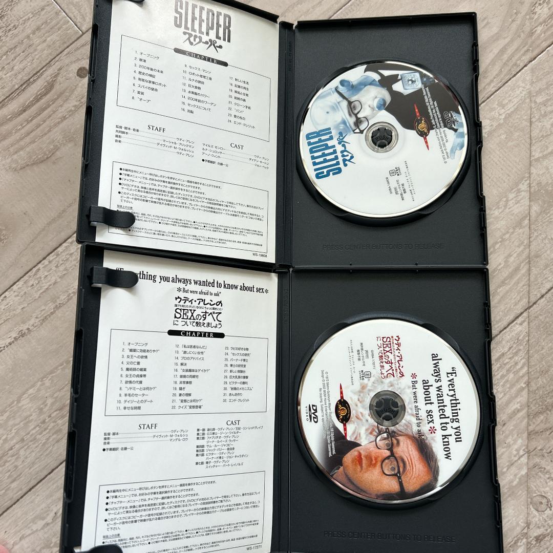 ウディ・アレン コレクションBOX：DVD　6枚