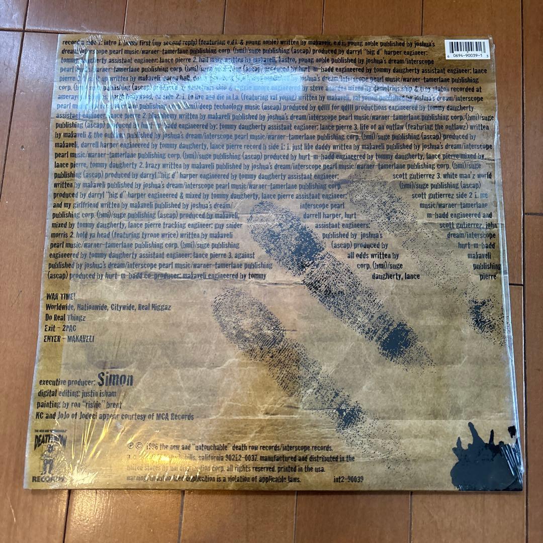 洋楽 Makaveli: The Don Killuminati LP 2pac