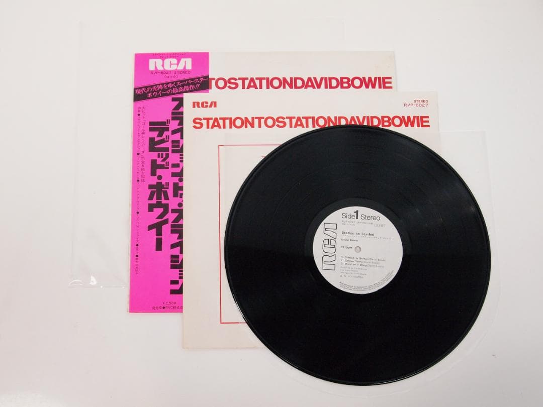 や*ん様 見本盤・非売品 David Bowie Station To Stat