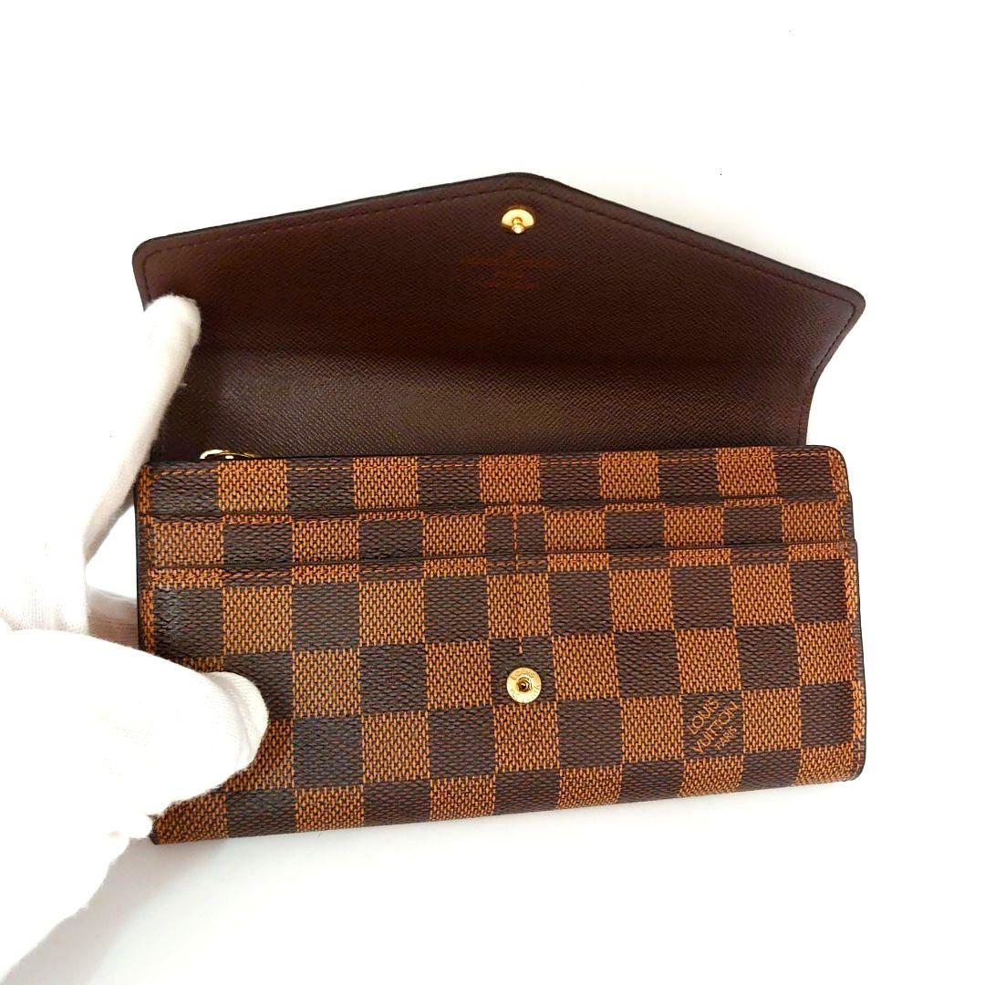 LOUIS VUITTON ルイ ヴィトン ポルトフォイユ サラ　ダミエ 長財布