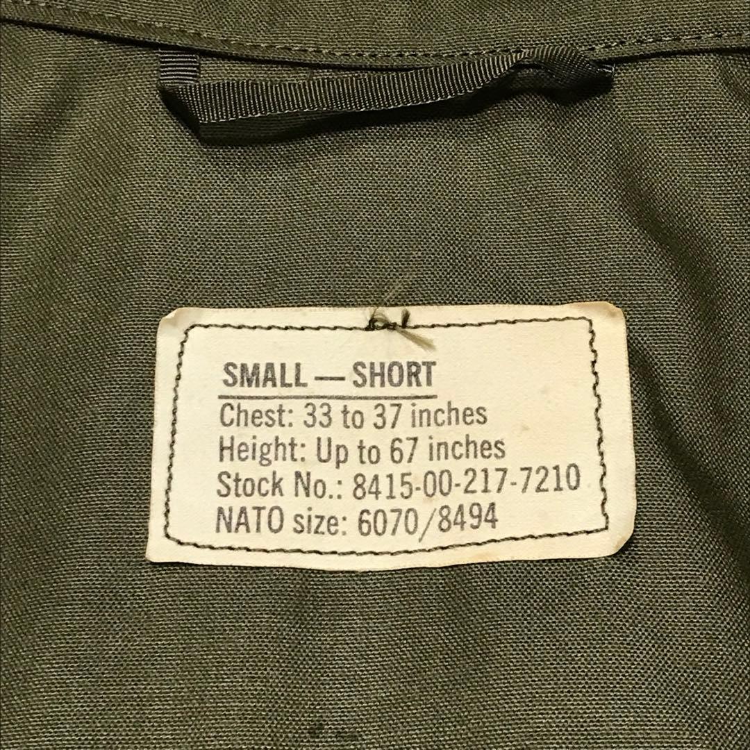 70s ALPHA U.S.ARMYミリタリー　ヘリクルージャケット　スコービル