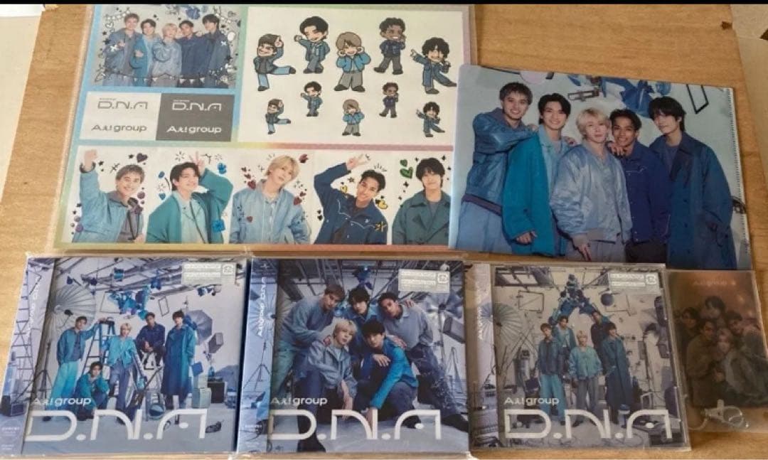 新品★外付け特典3種付き★D.N.A (3形態DVDセット- Aぇ! group
