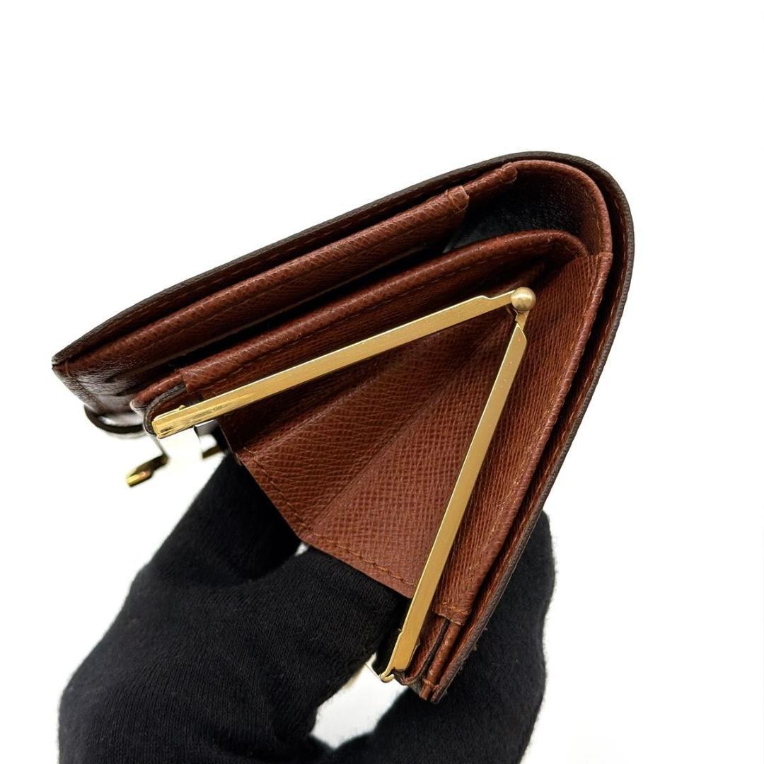 【美品】ルイヴィトン モノグラム ポルトモネ ビエ ヴィエノワ がま口 財布