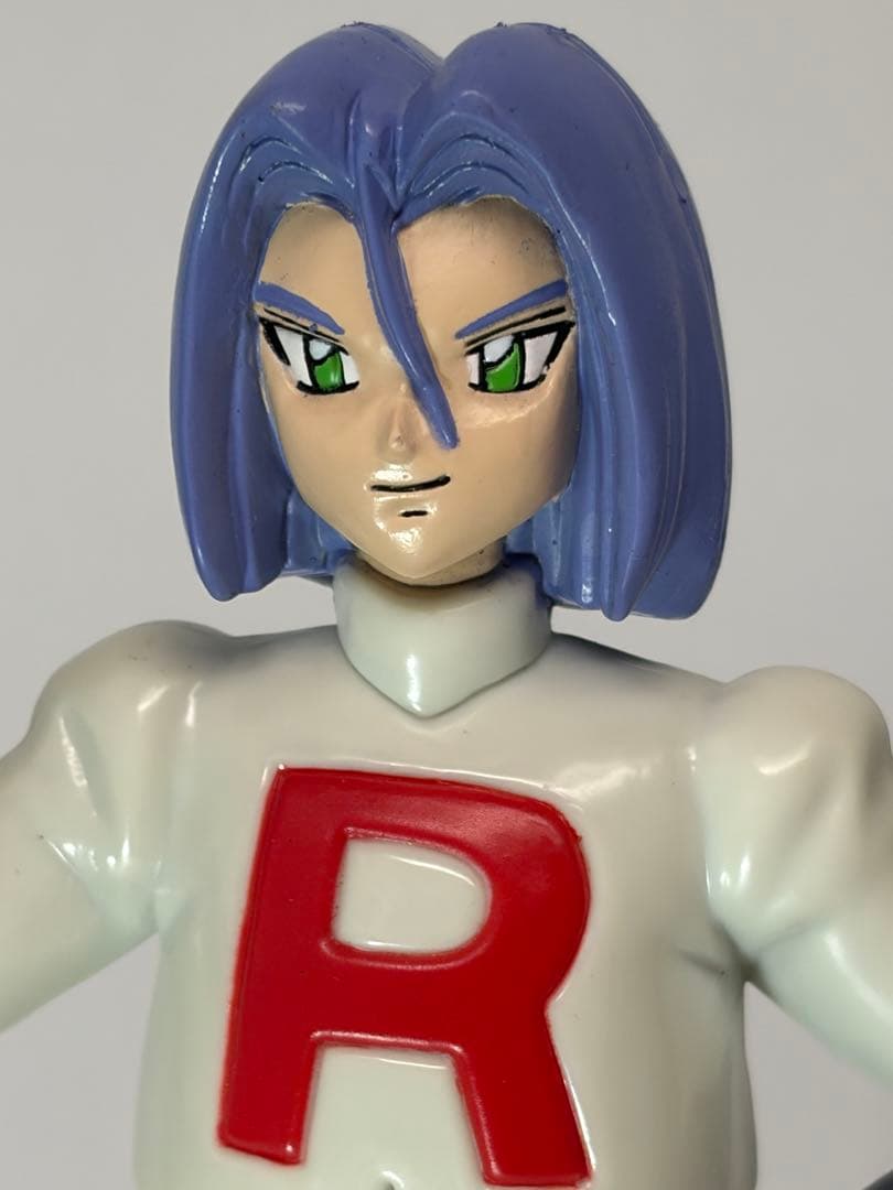【希少当時物】ロケット団 ムサシ＆コジロウ フィギュア 台座付 TOMY製