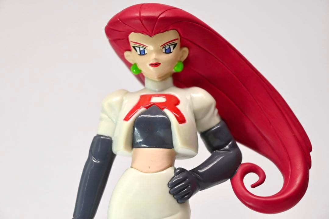 【希少当時物】ロケット団 ムサシ＆コジロウ フィギュア 台座付 TOMY製