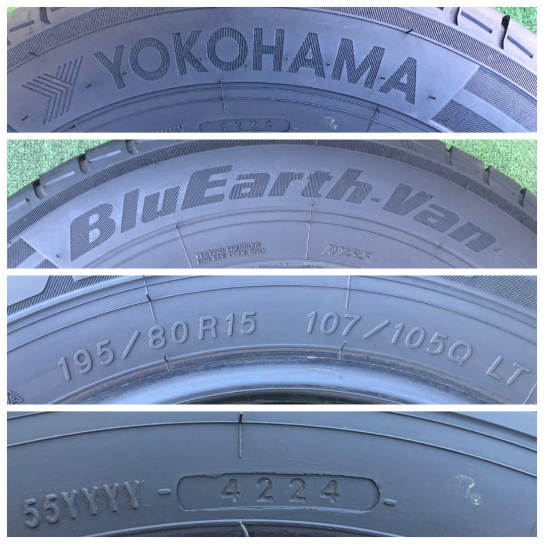 195/80 R15 YOKOHAMA BluEarth LT 22、2024年