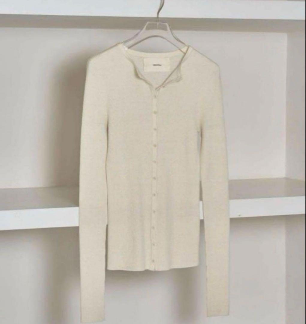 TODAYFUL Silkwool Knit Cardigan エクリュ