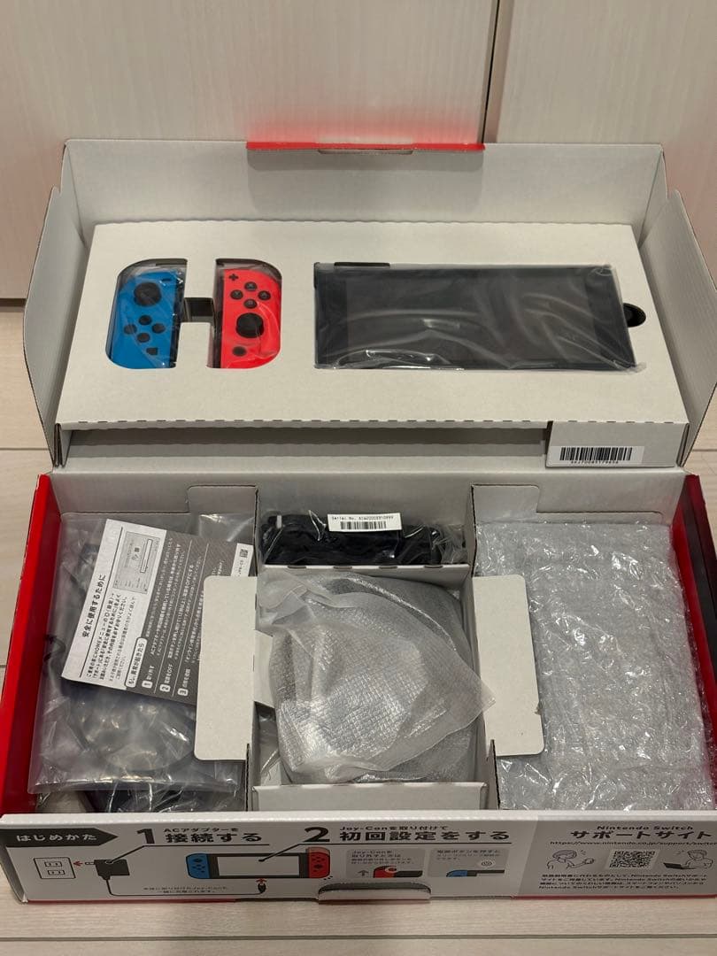 【美品】Nintendo Switch スイッチ バッテリー強化モデル ソフト