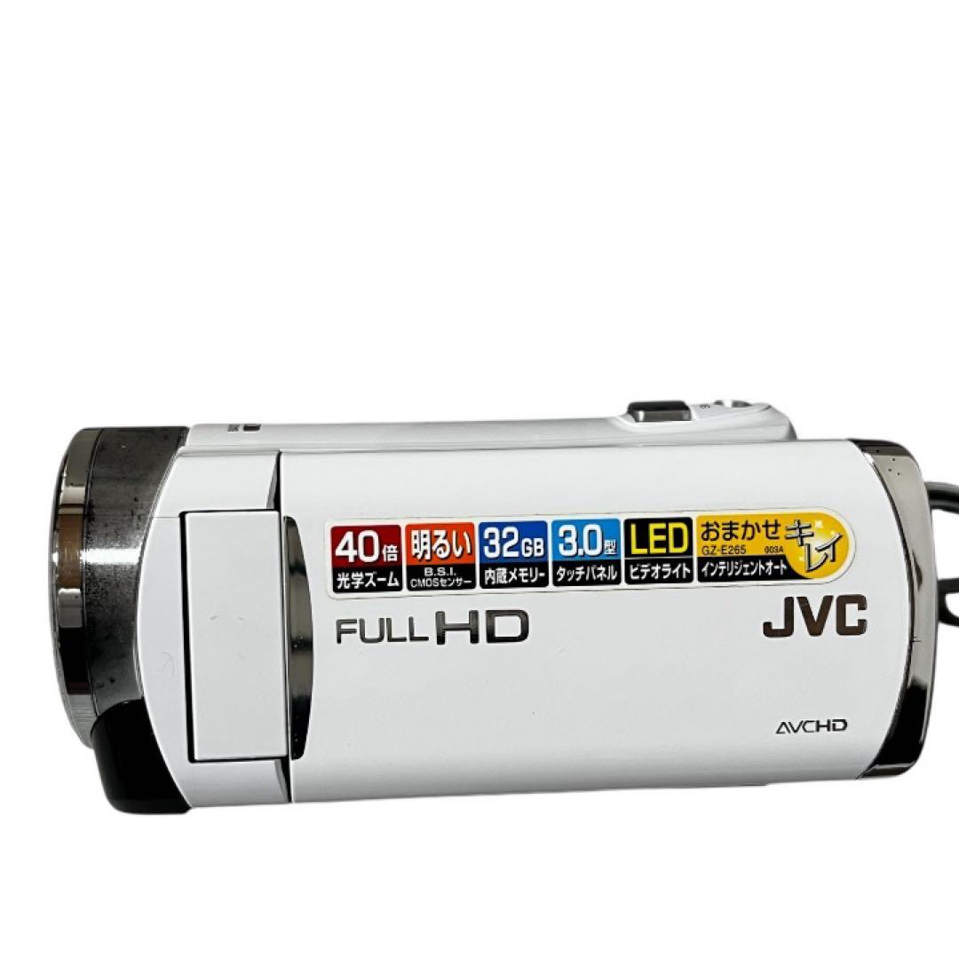 JVC Everio GZ-E265 ビデオカメラ フルHD 動作品 付属品多数