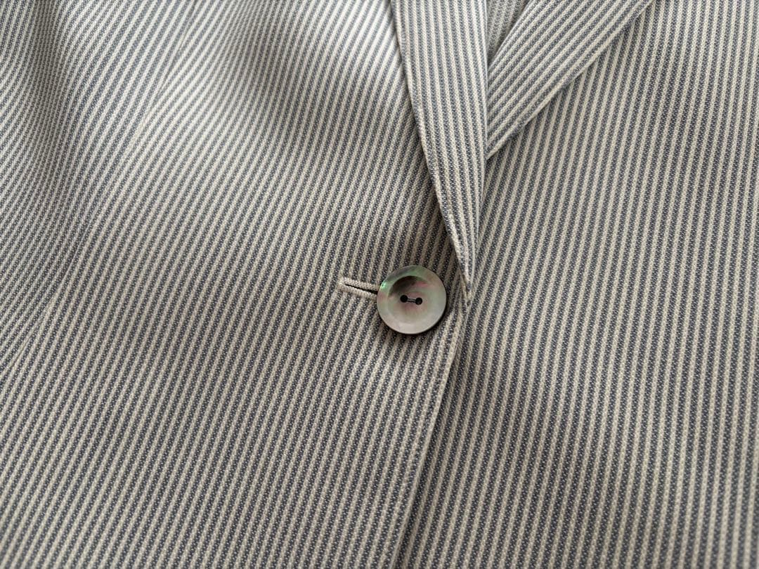 最高品質☆大特価☆超美品☆ロロピアーナ【Leilian】縦模様の素敵なジャケット