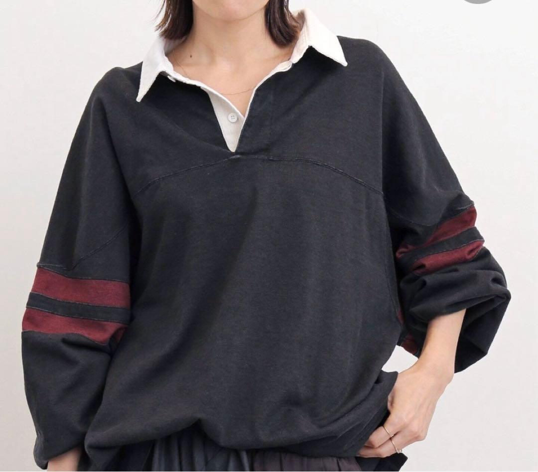 L'Appartement REMI RELIEFテンジクフットボールSHIRT