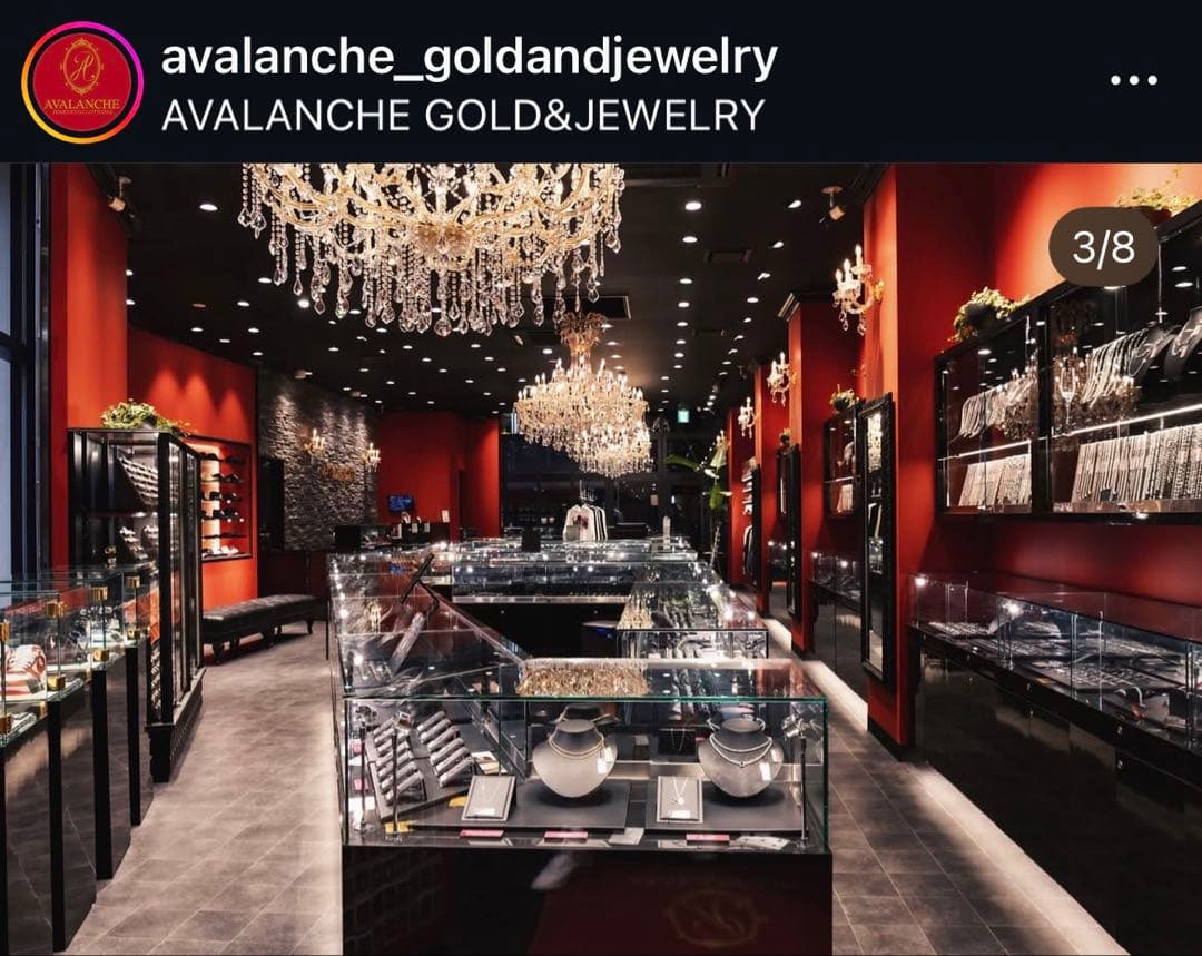 AVALANCHE 00s ロングチェーンほぼ未使用 保管品925アバランチ正規
