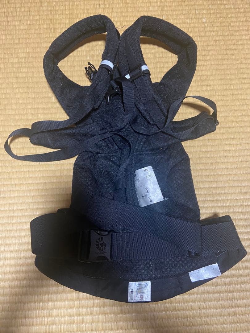 エルゴベビー ブラック 抱っこ紐　オムニ breeze