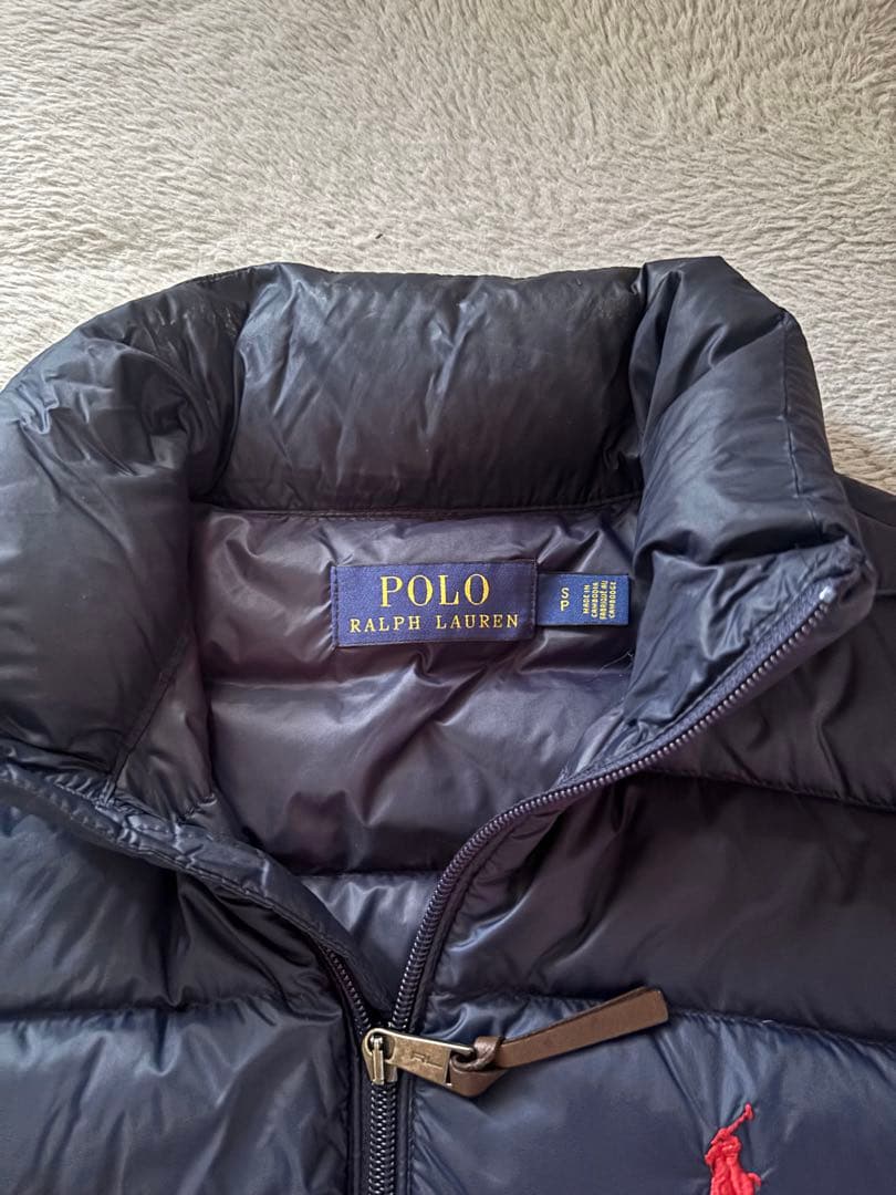 Polo Ralph Lauren ネイビー ダウンベスト　s