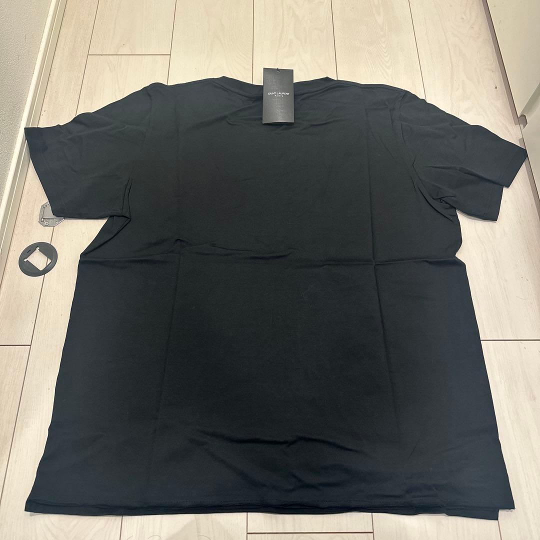 m*2様 【新品・未使用】SAINT LAURENT ブラック Tシャツ XL