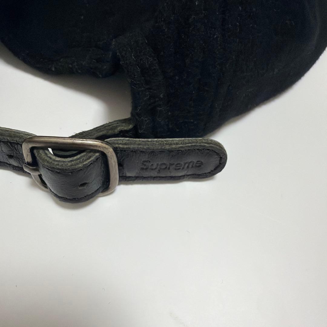 Supreme Wool Camp Cap Black シュプリーム　キャップ