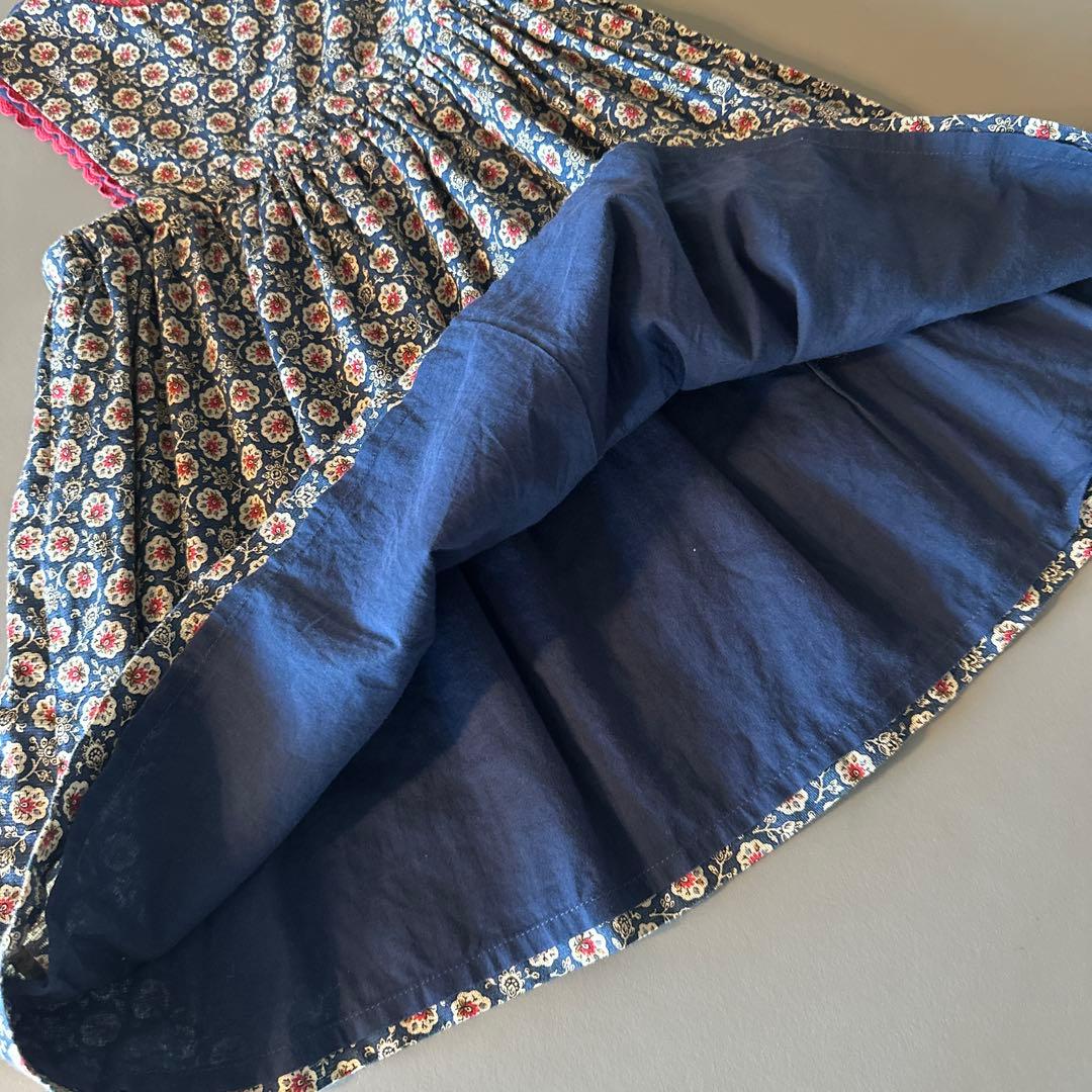 美品　CARAMEL エプロンワンピース　12M
