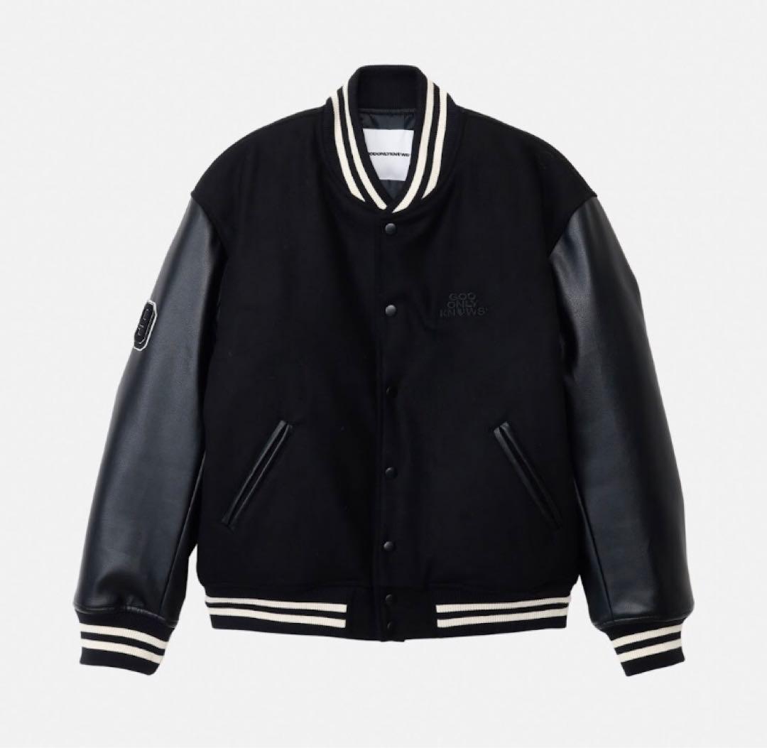 ミュージシャン GOD ONLY KNOWS VARSITY JACKET