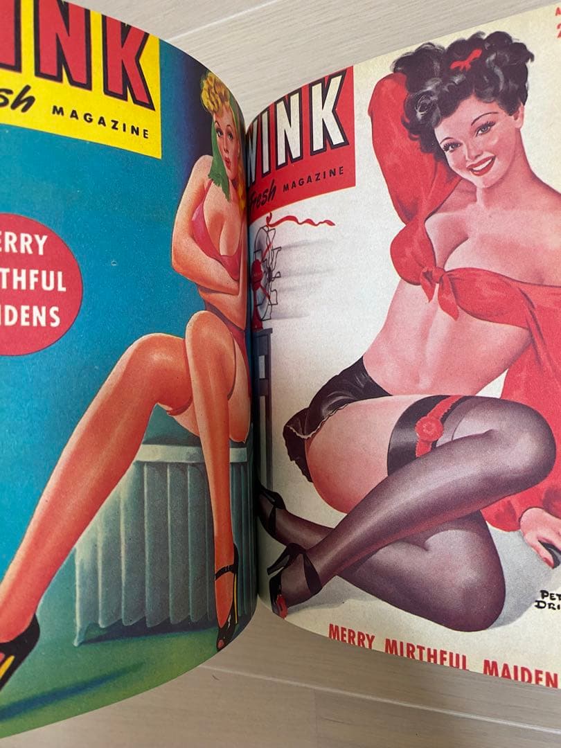 ピンナップガール ヌード パルプフィクション セクシー ガール ボンデージ 洋書